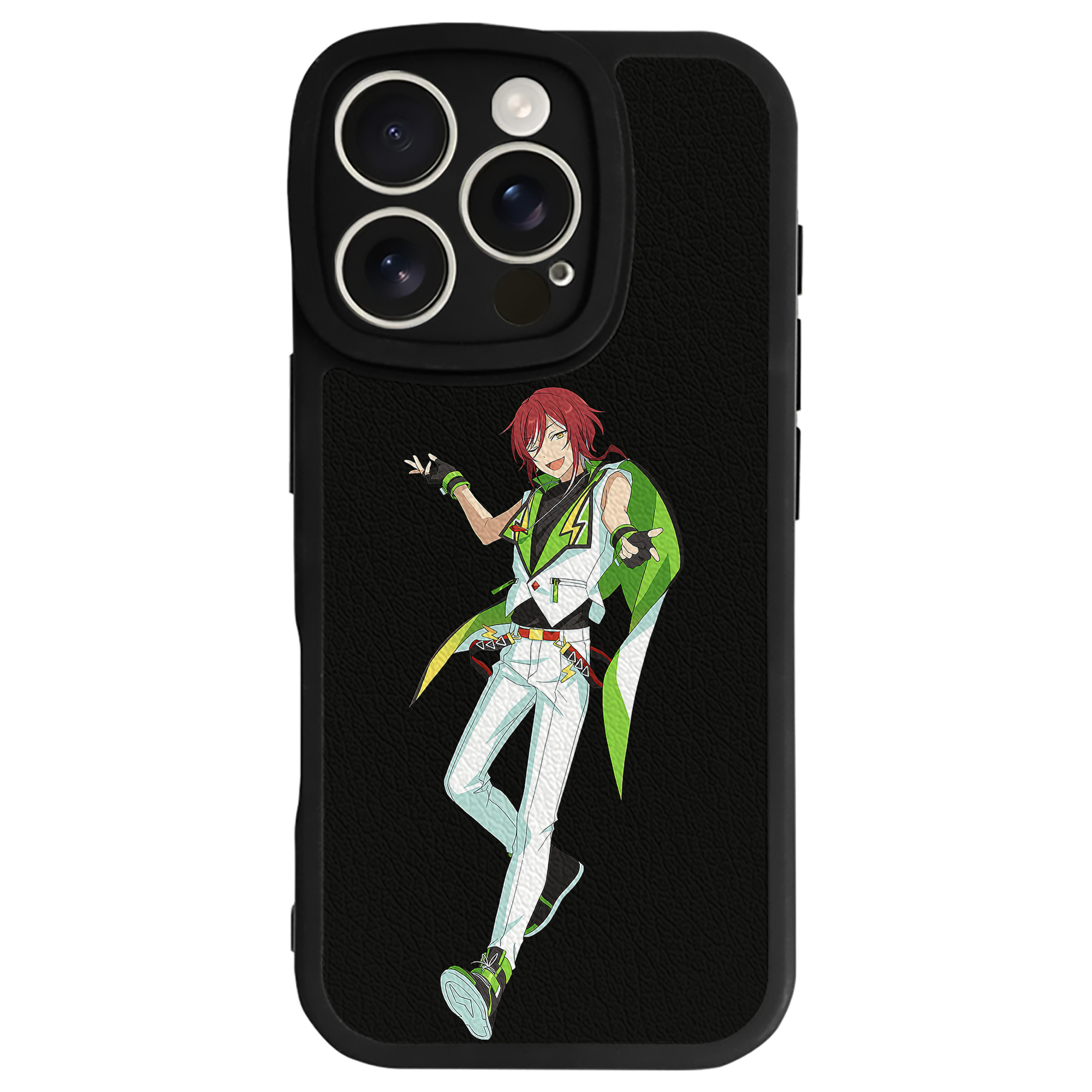 （画像用） あんさんぶるスターズ! Ensemble Stars 【iPhone 16シリーズ対応】シリコンスマホケース（レザー調） 材質：シリコン